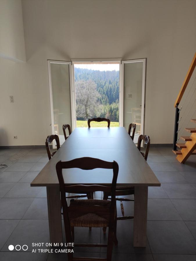 Gite Chez Mimile Nature Et Deconnexion Tendon Exterior photo